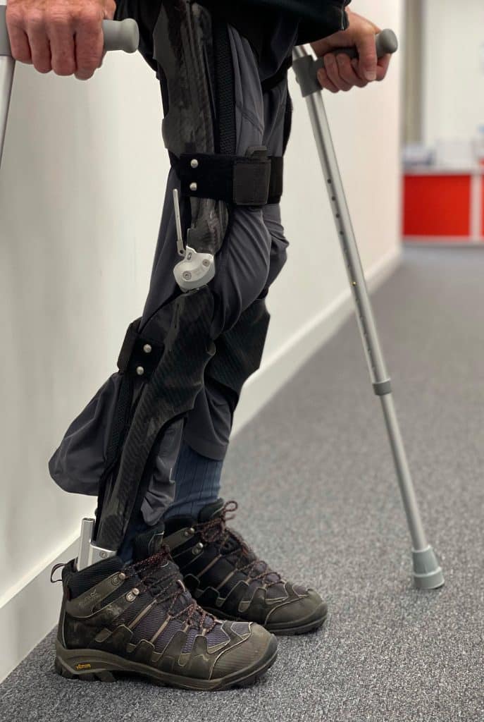 Robin Buxton post-polio syndrome patient