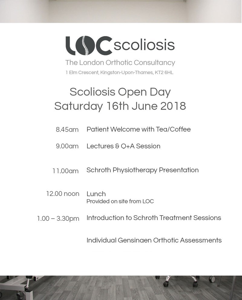 LOC Scoliosis Itenary